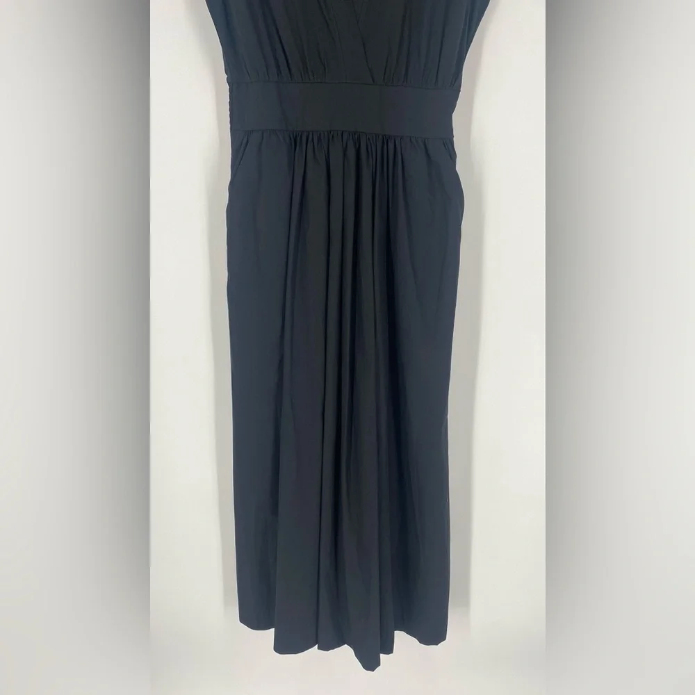 Banana Republic Black Notch-Neck Maxi Dress - Picture 6 of 10